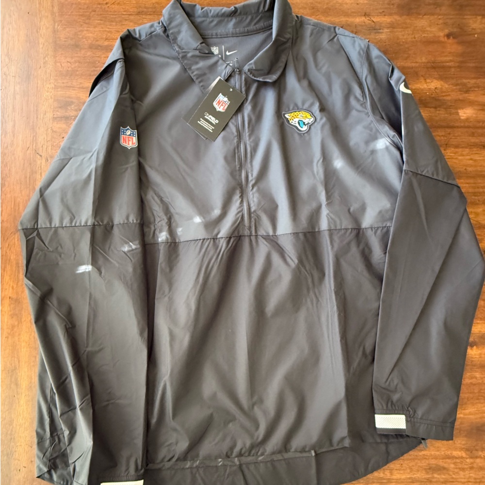 Jaguars wind jacket quarter zip